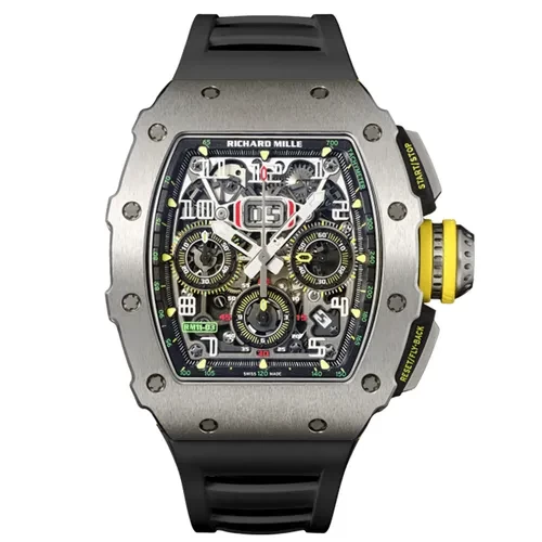 Đồng Hồ Nam Richard Mille 11-03 Titan Màu Đen Xám